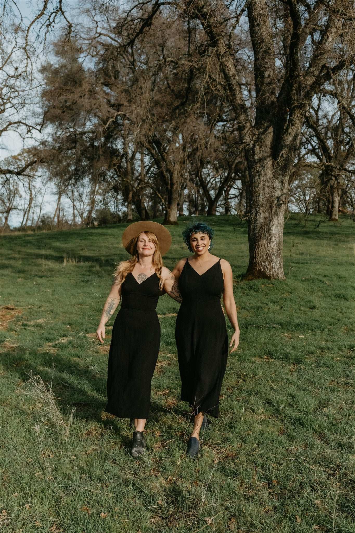 Meadow Dress in Black Challis - Aware House