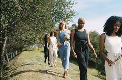 Liberty Jumpsuit in Black Linen - Aware House
