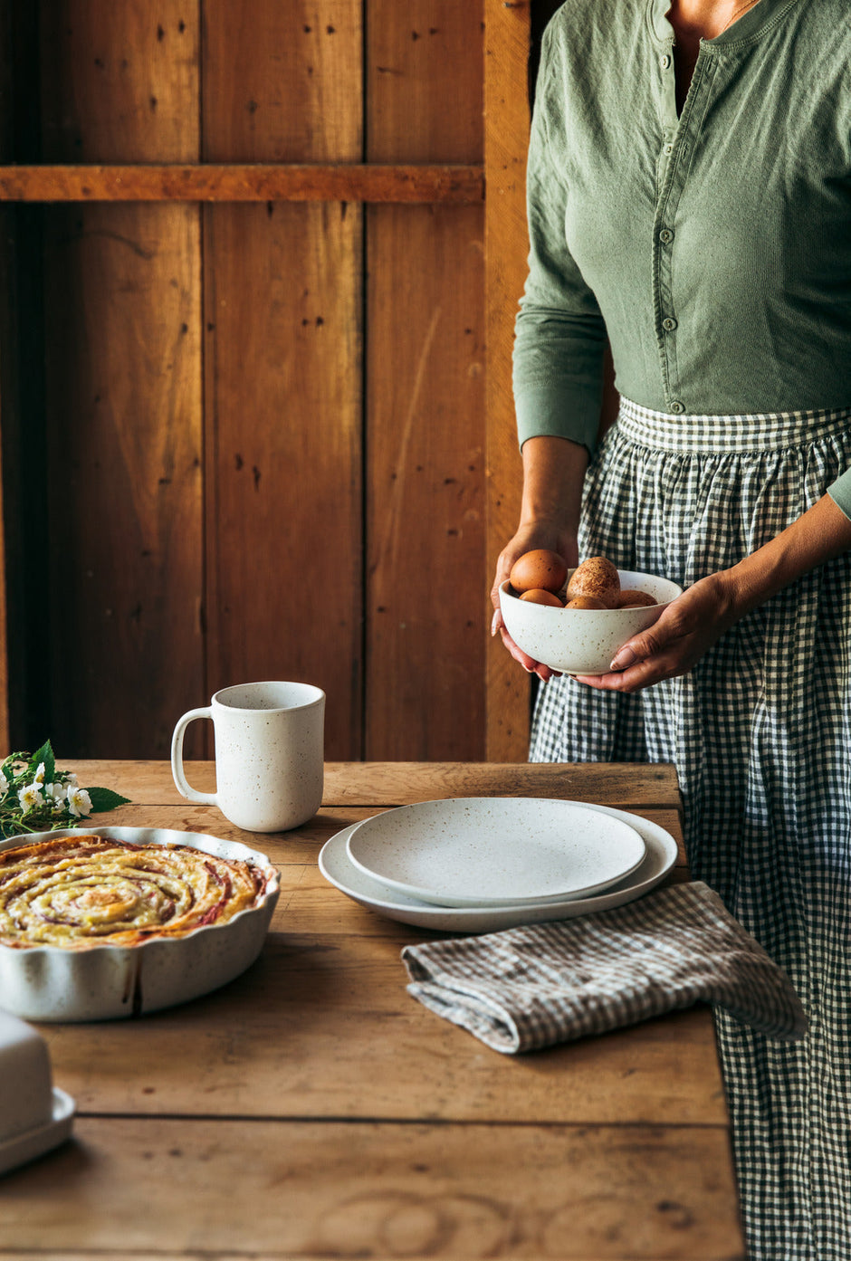 Fieldstone Dinnerware Plate