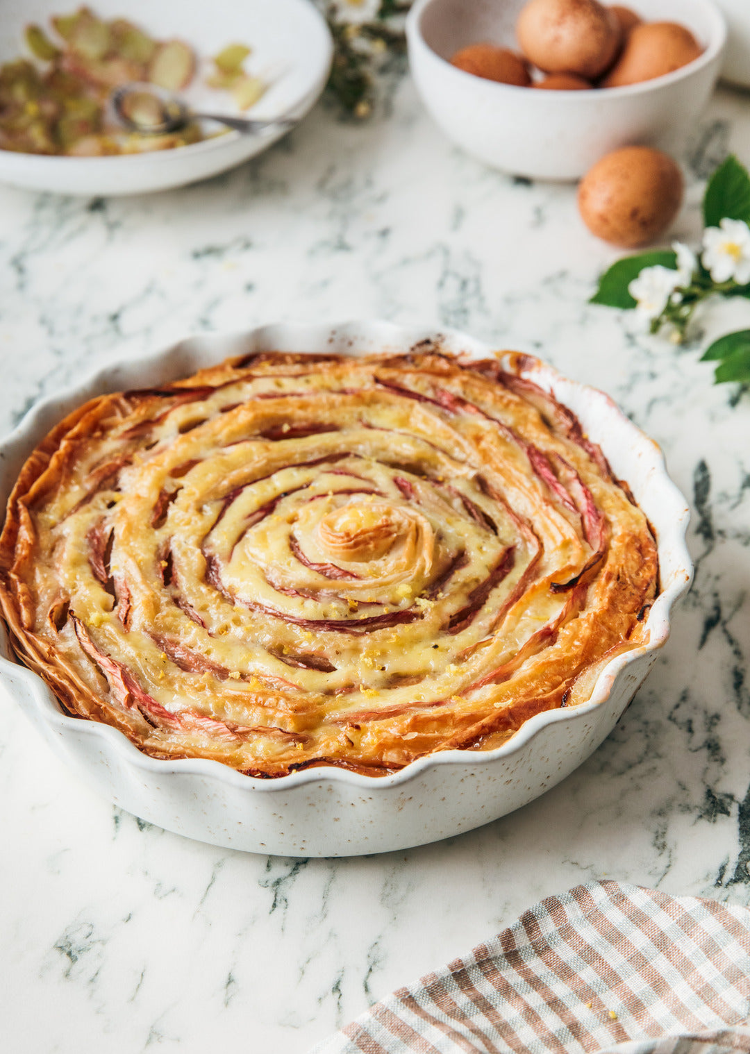 Fieldstone Ruffle Pie Dish-zoom-6