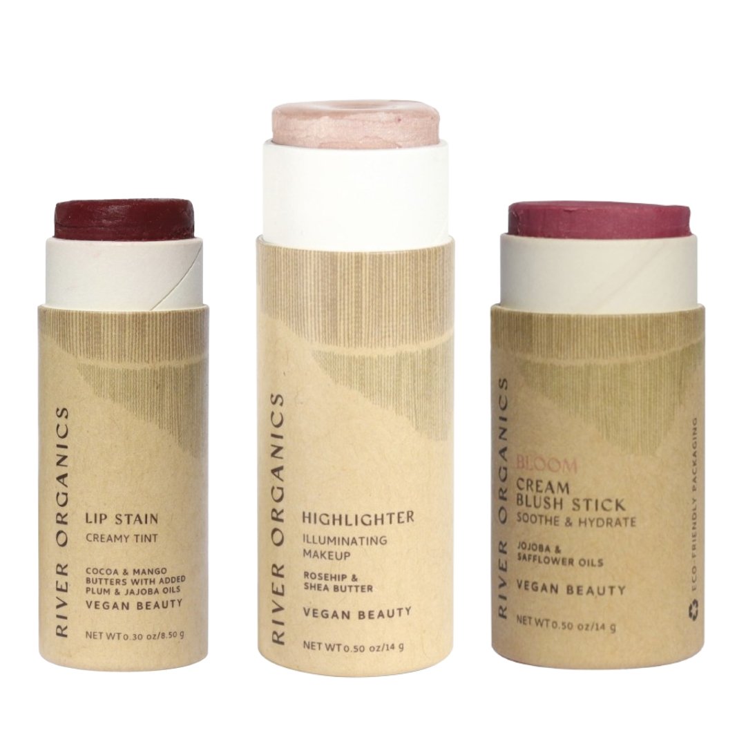 Lip Highlighter Blush Set