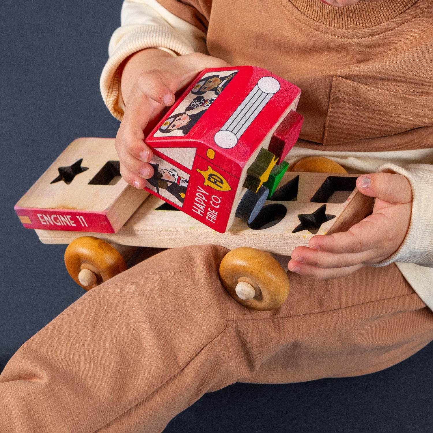 Stackable Puzzle | Fire Truck-zoom-4