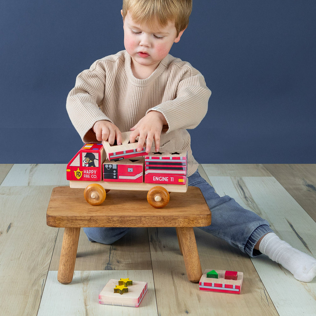 Stackable Puzzle | Fire Truck