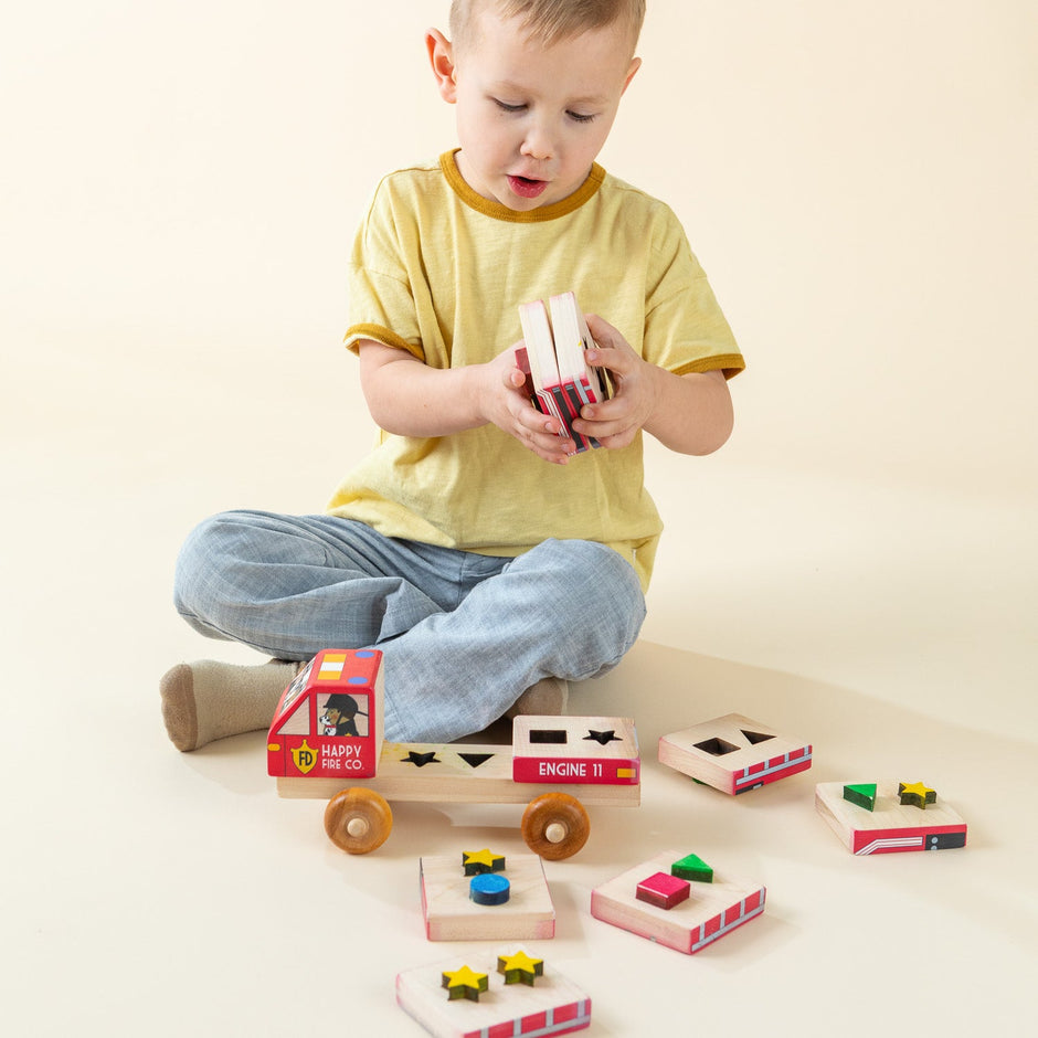 Stackable Puzzle | Fire Truck