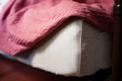 Natural Colored Cotton Bed Sheet Set - Aware House - American Blossom Linens - 