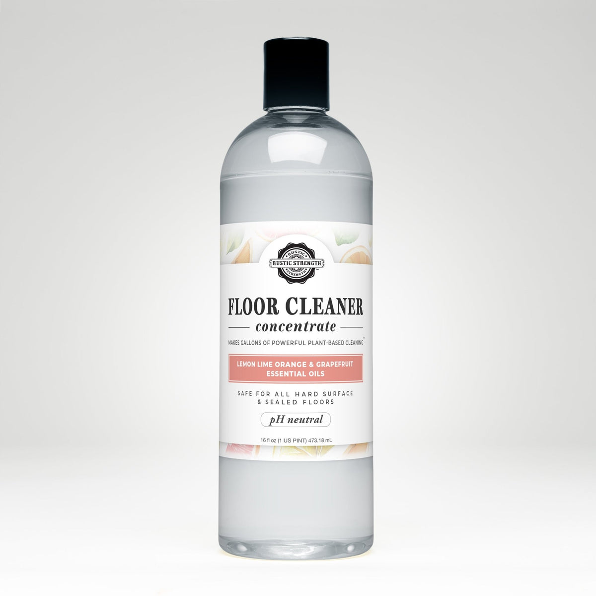 Floor Cleaner Concentrate | Lemon, Lime, Orange & Grapefruit - Aware House - Rustic Strength -
