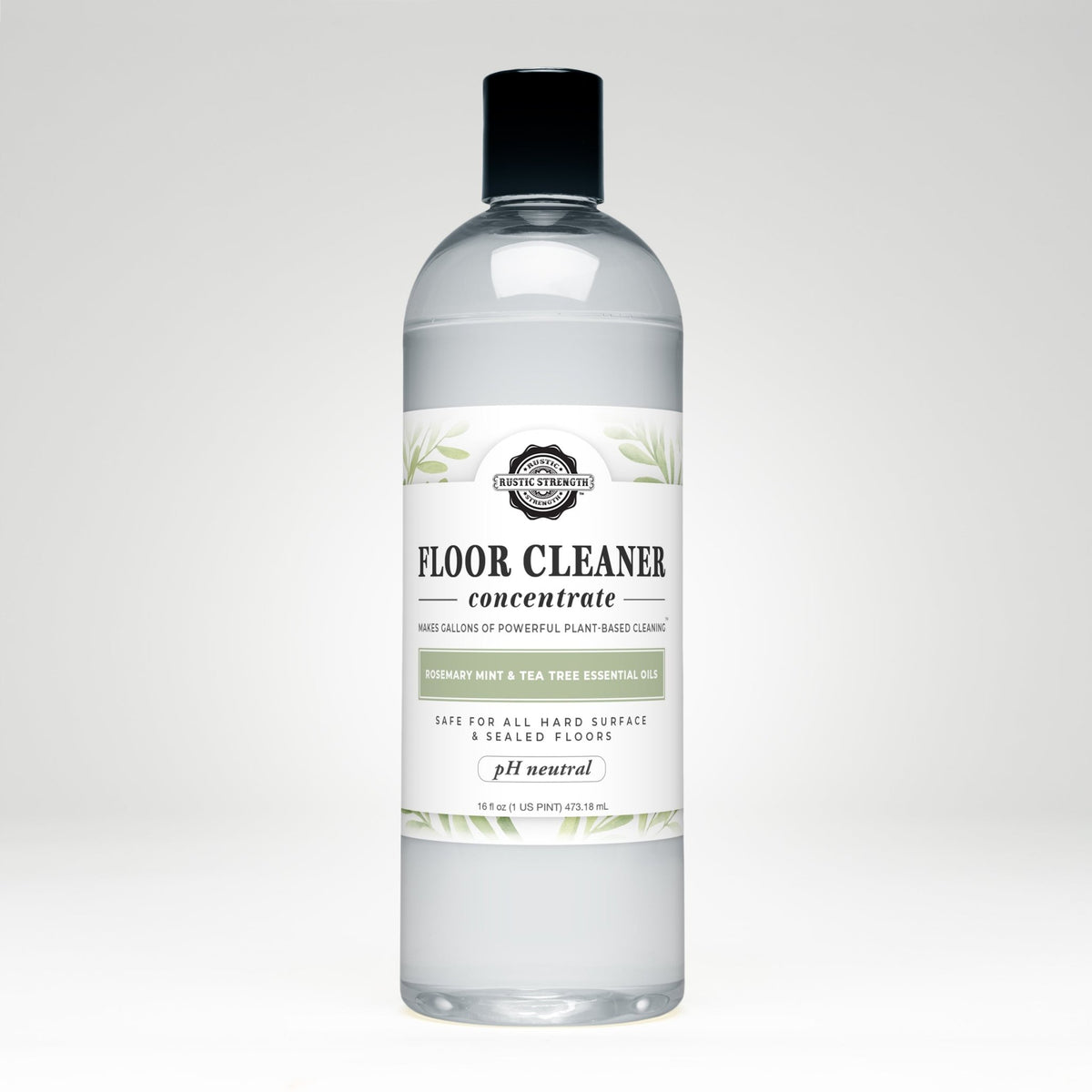 Floor Cleaner Concentrate | Rosemary, Mint & Tea Tree - Aware House - Rustic Strength -