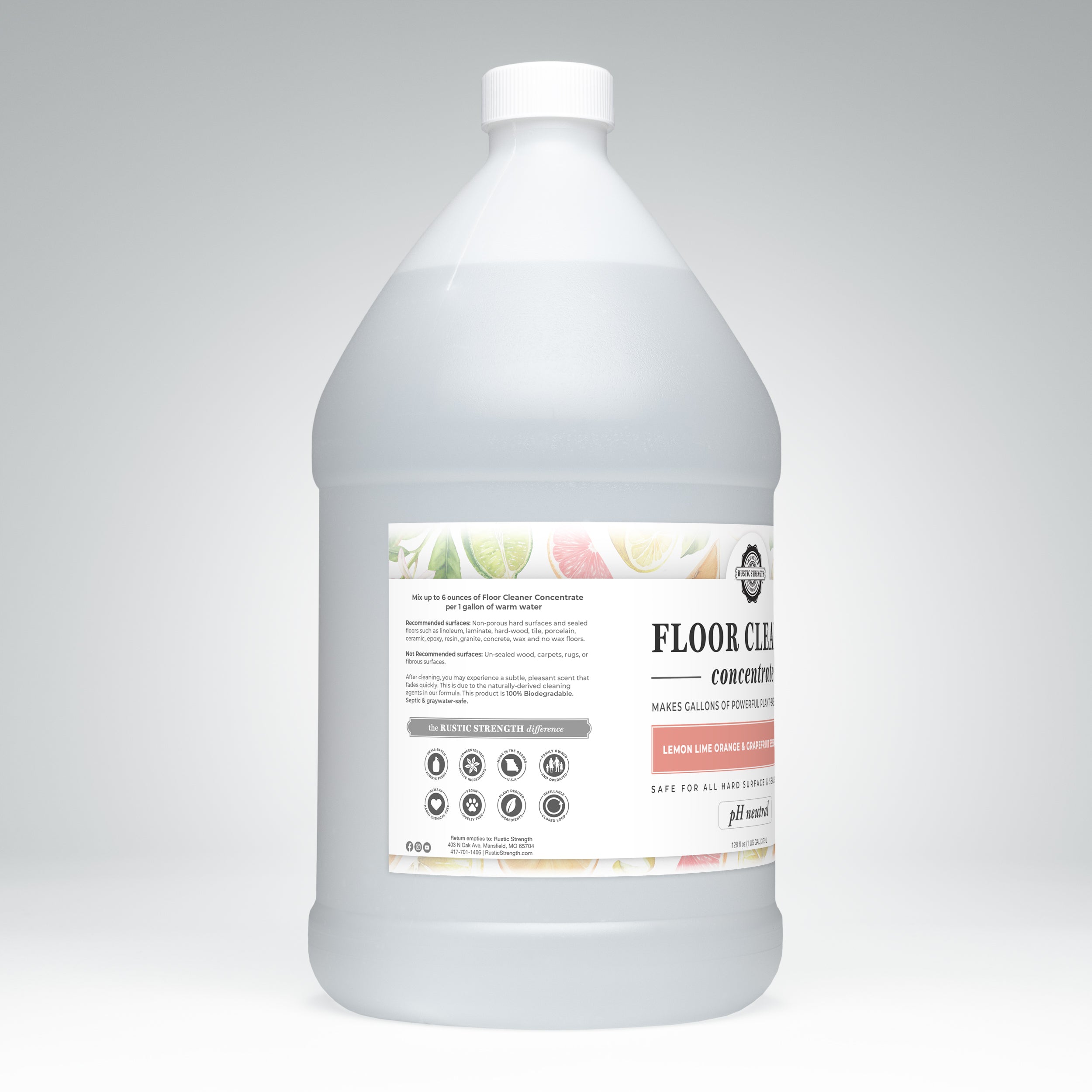 Floor Cleaner Concentrate | Lemon, Lime, Orange & Grapefruit-zoom-11