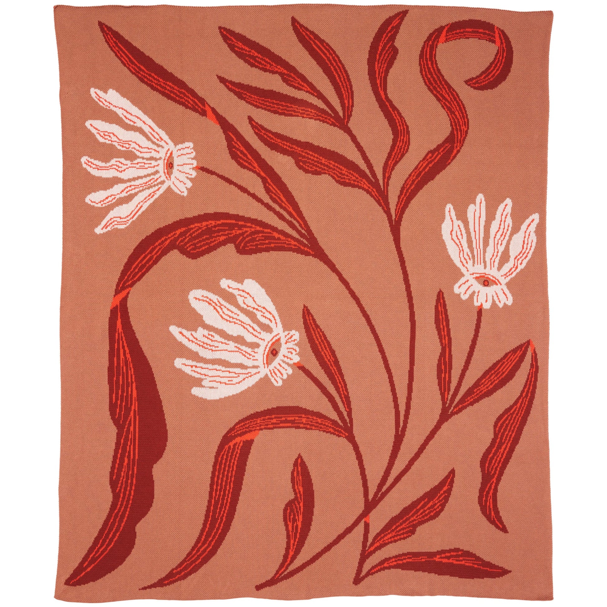 Flora Vision Throw Blanket-4