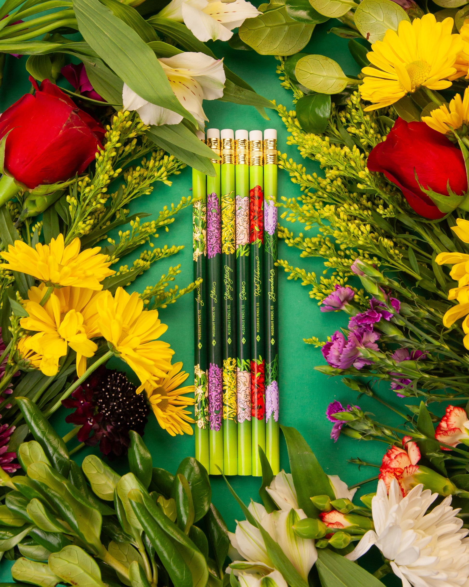 Scented Pencils Floral Set-6