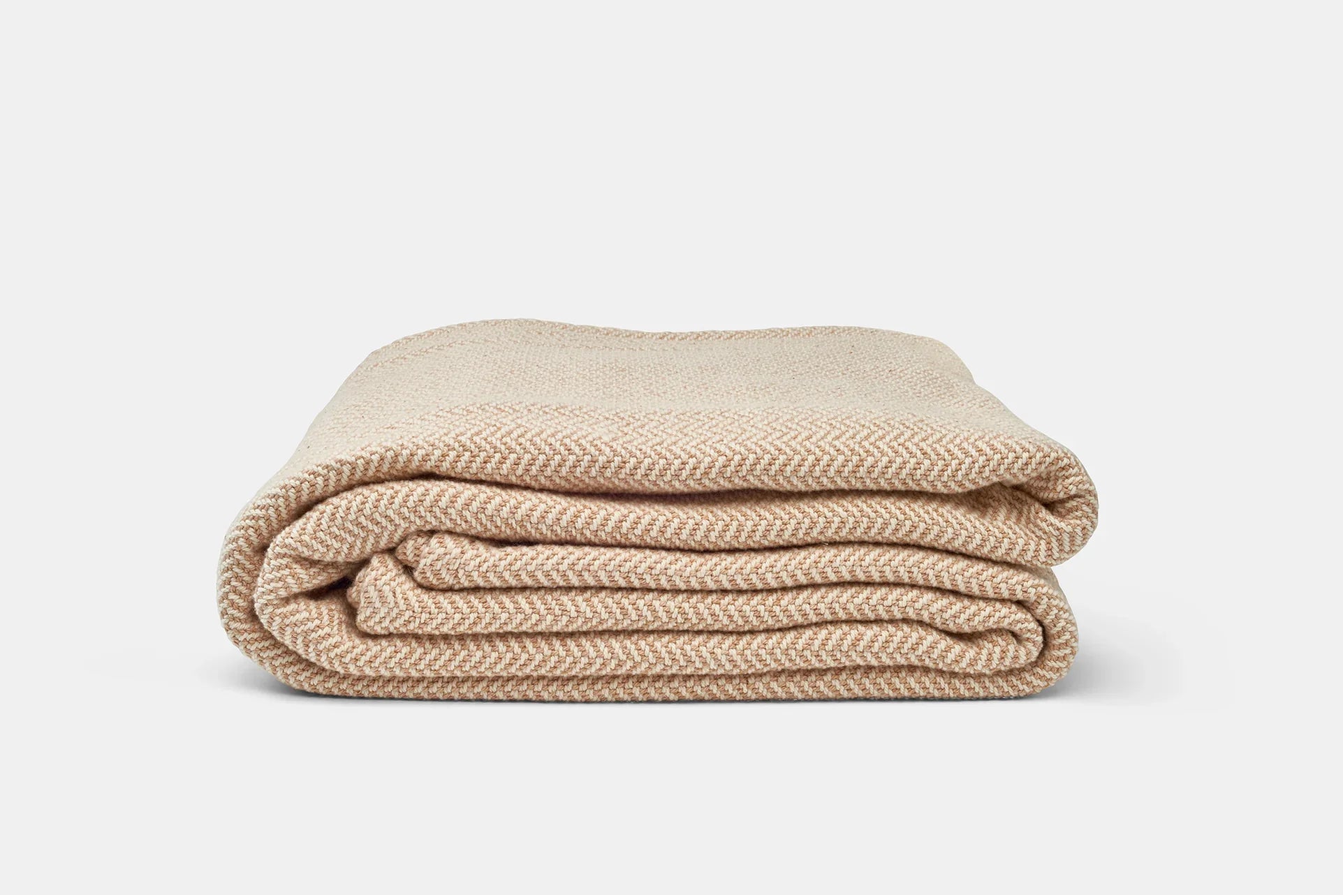 Herringbone Weave Cotton Blanket-17