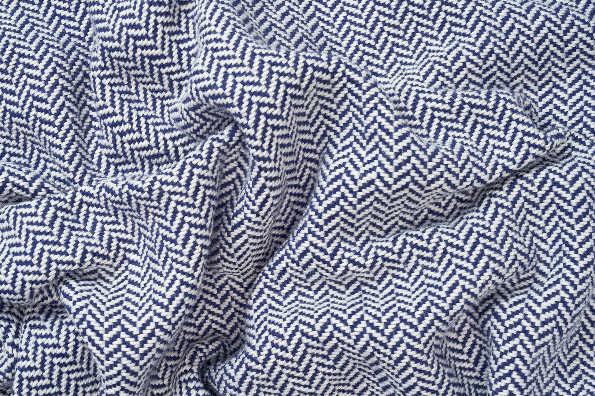 Herringbone Weave Cotton Blanket-8