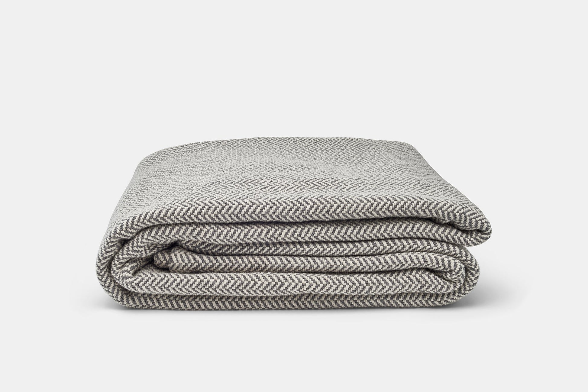Herringbone Weave Cotton Blanket-3