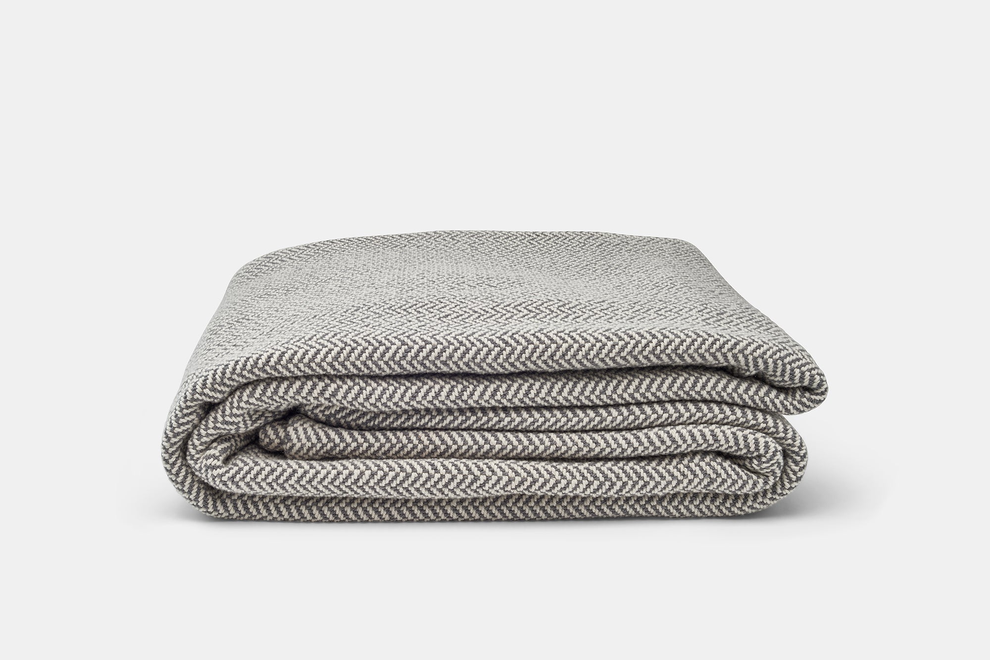 Herringbone Weave Cotton Blanket-zoom-3