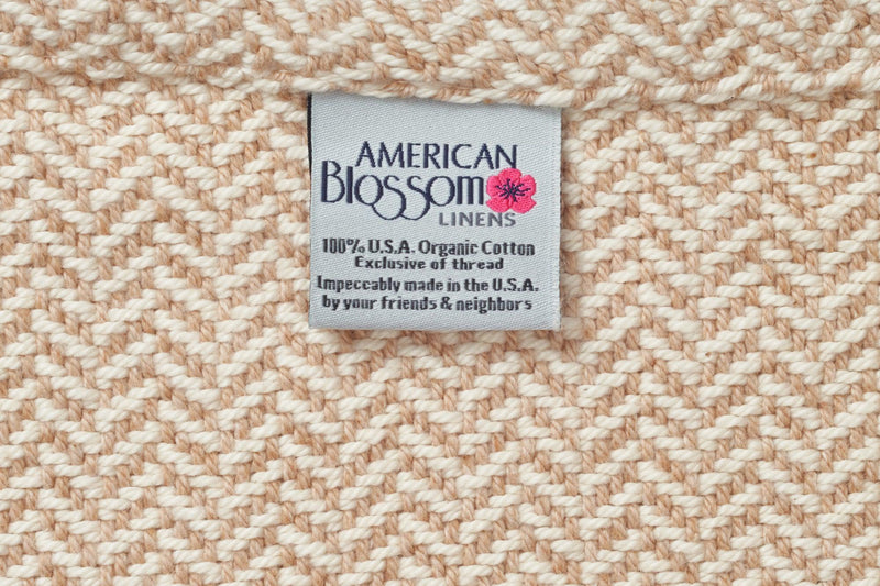 Herringbone Weave Cotton Blanket-zoom-