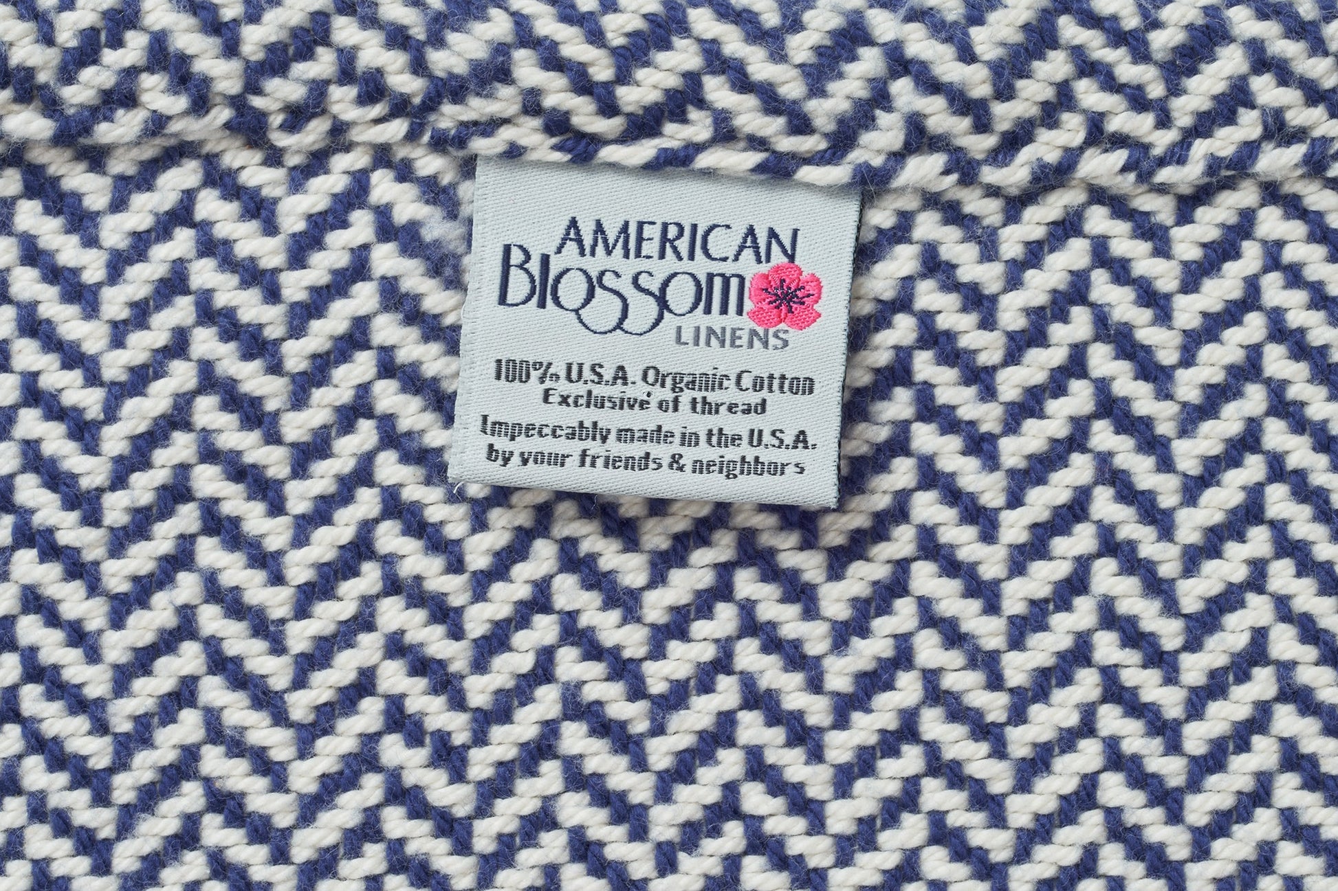 Herringbone Weave Cotton Blanket-11