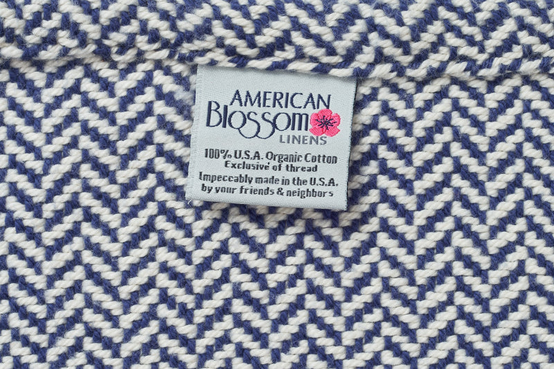 Herringbone Weave Cotton Blanket-zoom-