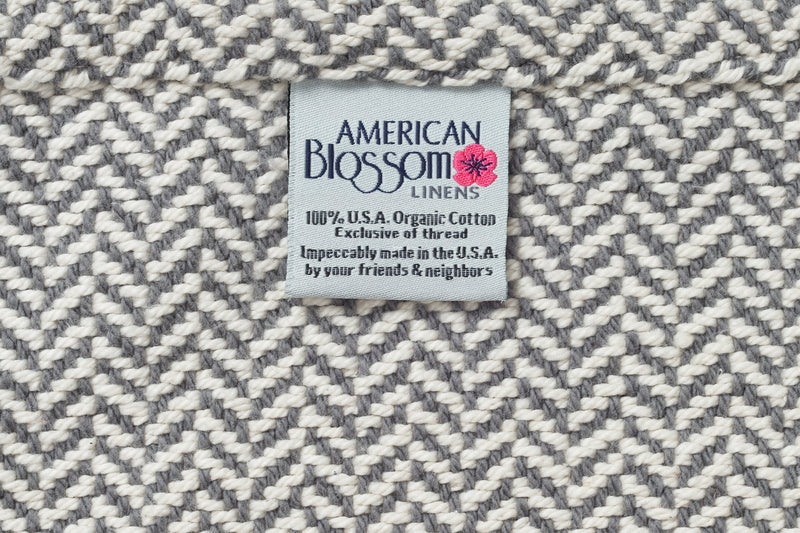 Herringbone Weave Cotton Blanket-zoom-