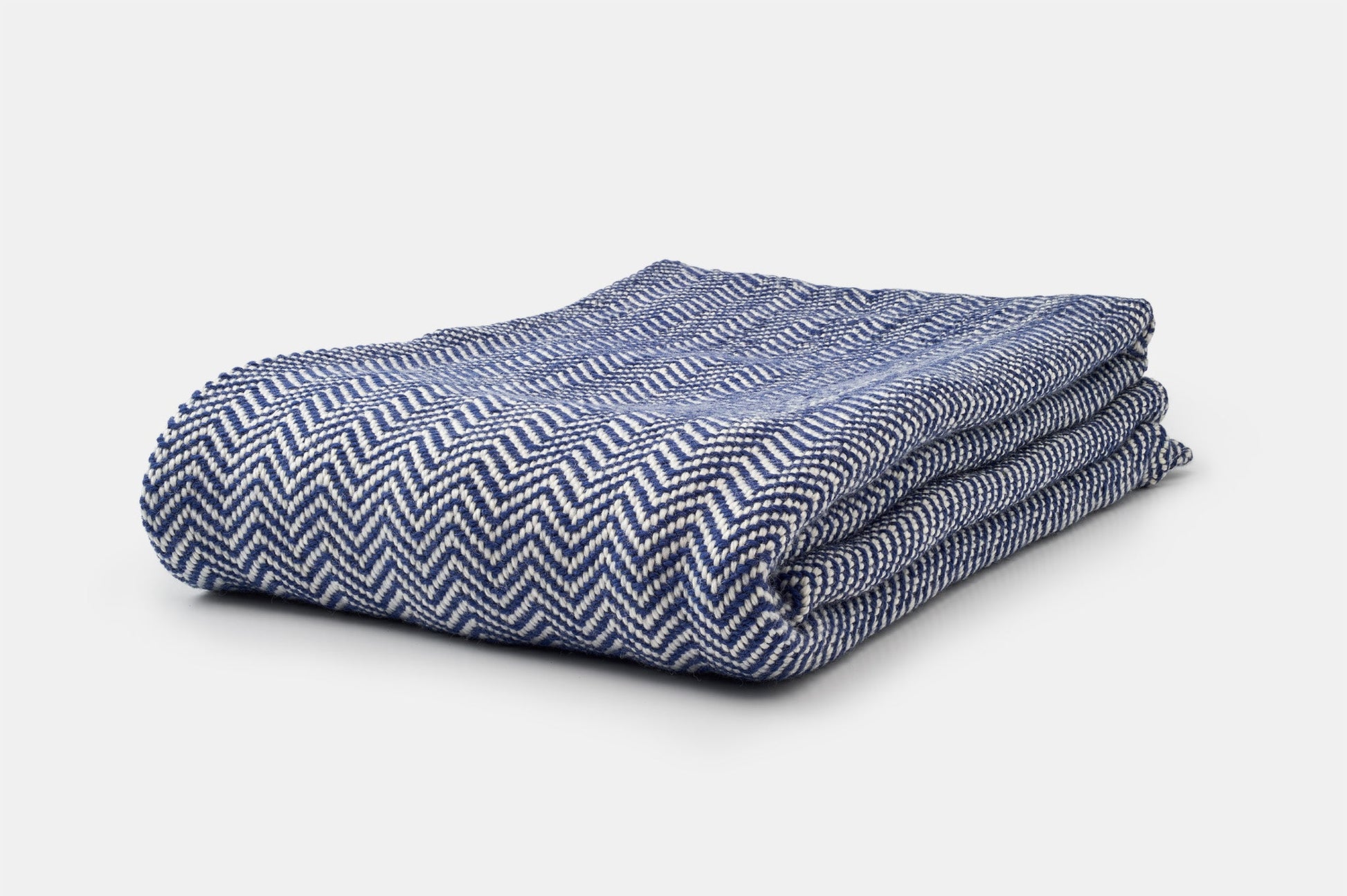 Chevron Pattern Soft Wool Throw Size Blanket-4