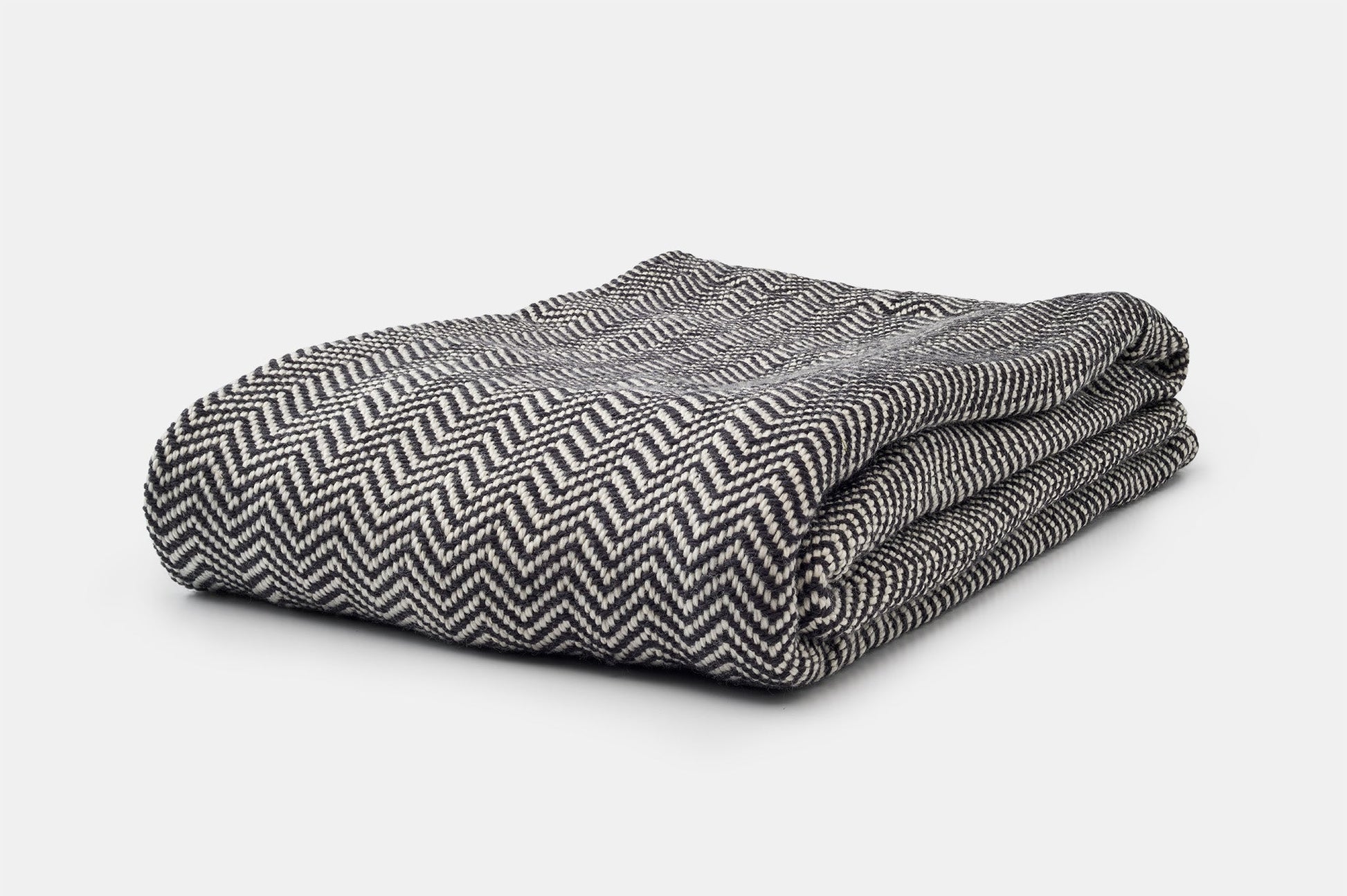 Chevron Pattern Soft Wool Throw Size Blanket-7