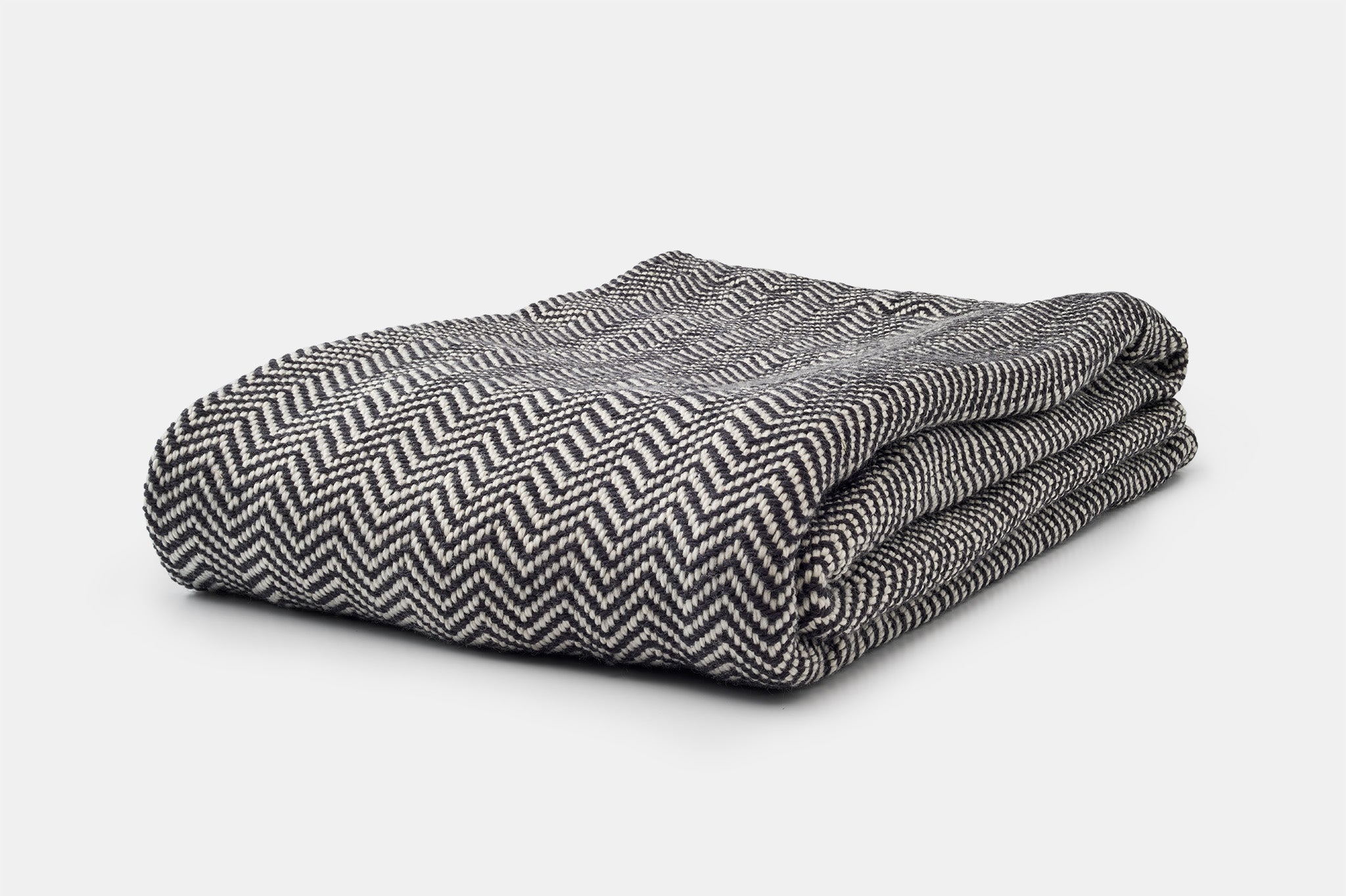 Chevron Pattern Soft Wool Throw Size Blanket-zoom-7