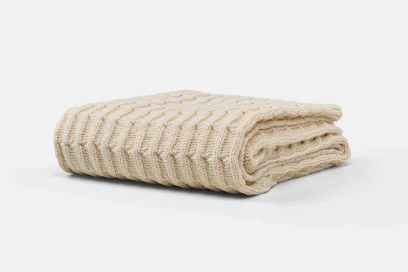Cotton Knitted Baby Blanket-1