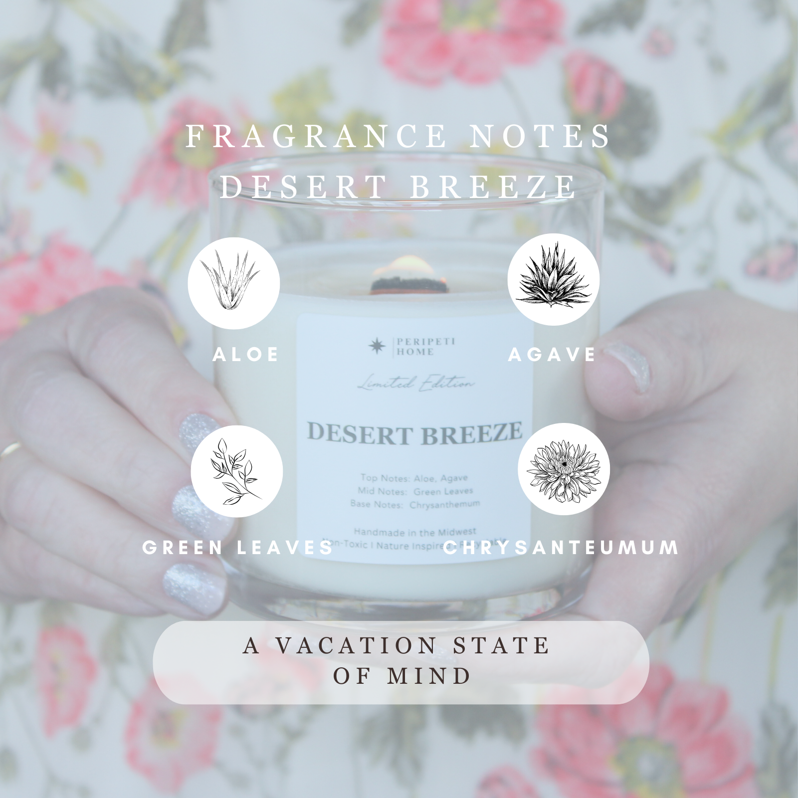 Desert Breeze Candle, Wax Melt, Diffuser & Room Spray