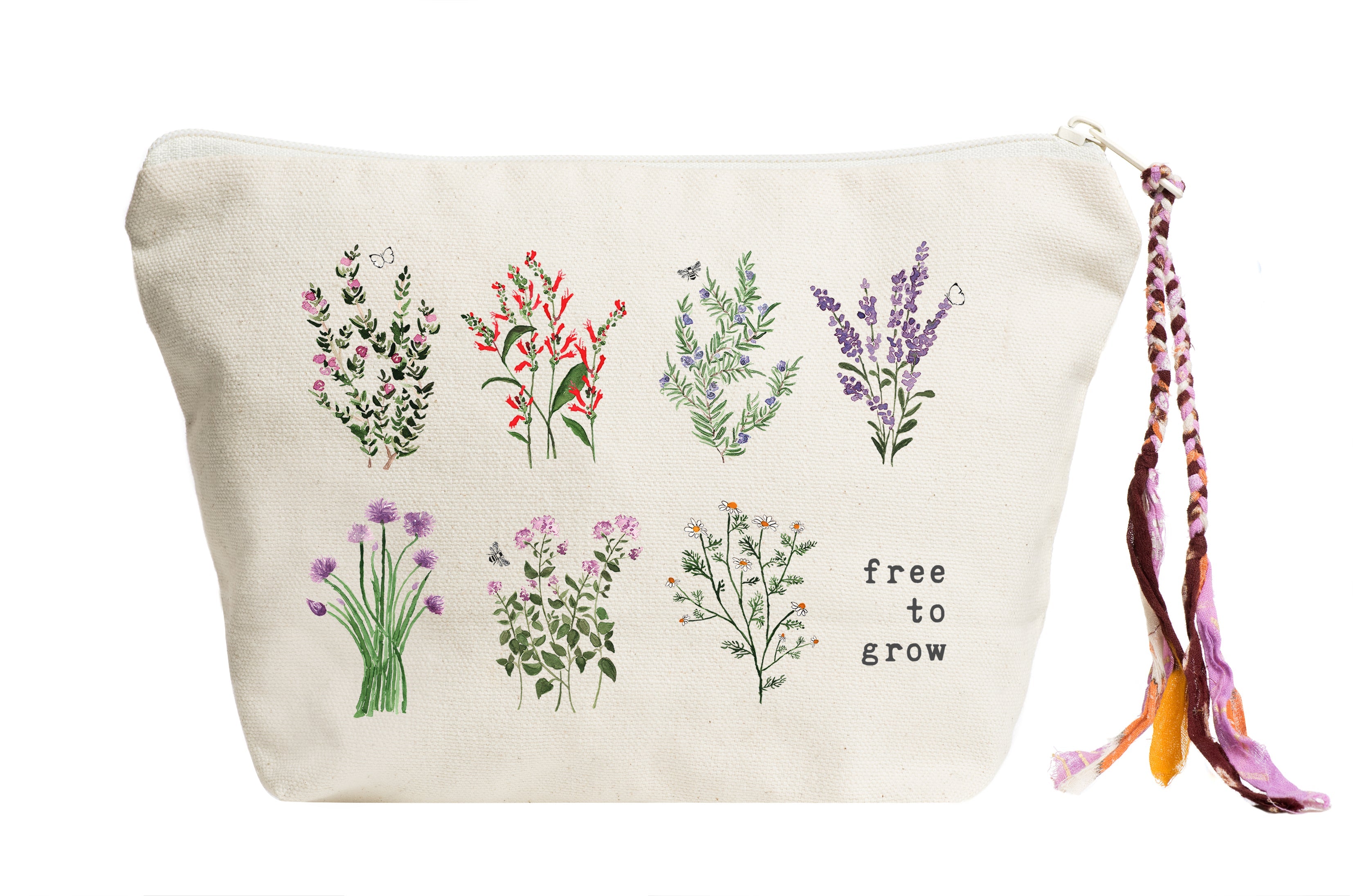 Free to Grow (Herb Edition) Pouch-zoom-1