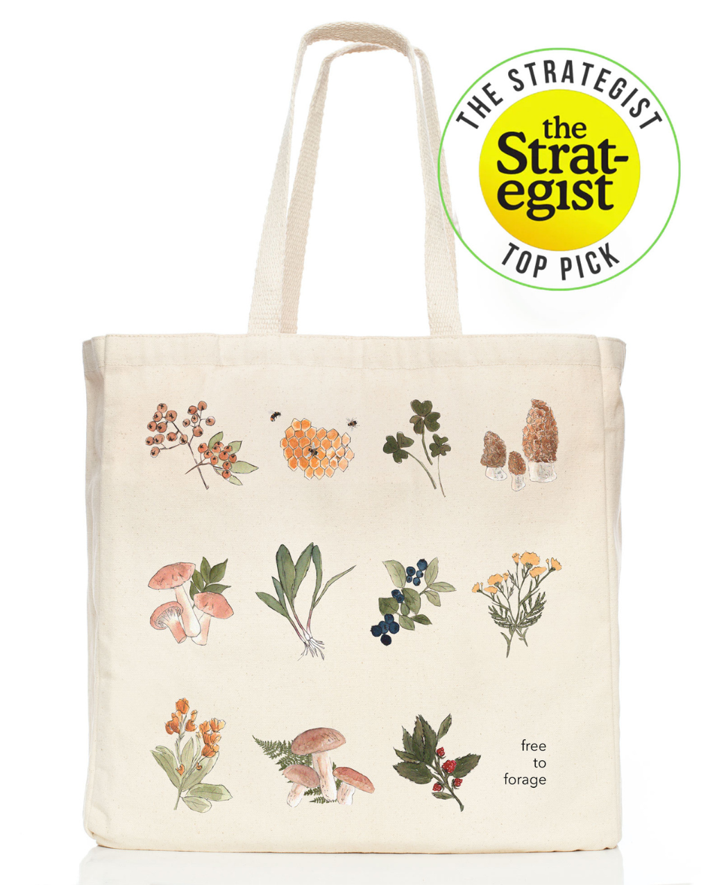Free to Forage Tote Bag