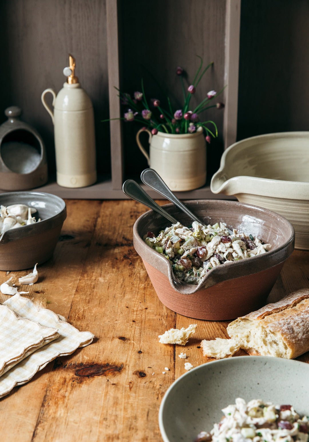French Country Mixing Bowl - Aware House - Farmhouse Pottery -