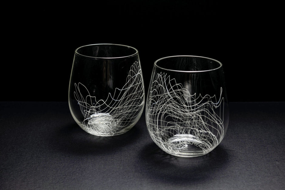 Frequency Stemless Wine Glass - Aware House