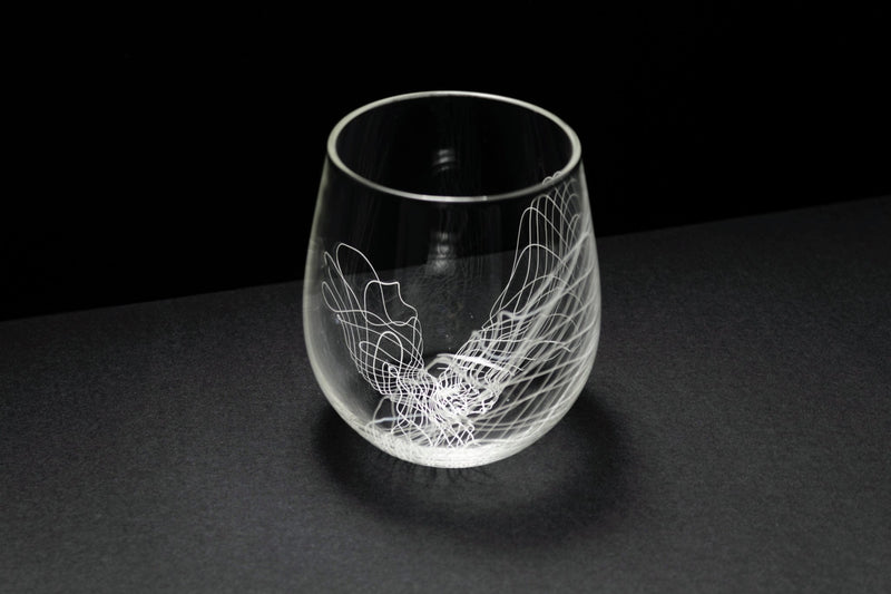 Frequency Stemless Wine Glass-zoom-