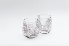 Frequency Black Stemless Wine Glass - Aware House