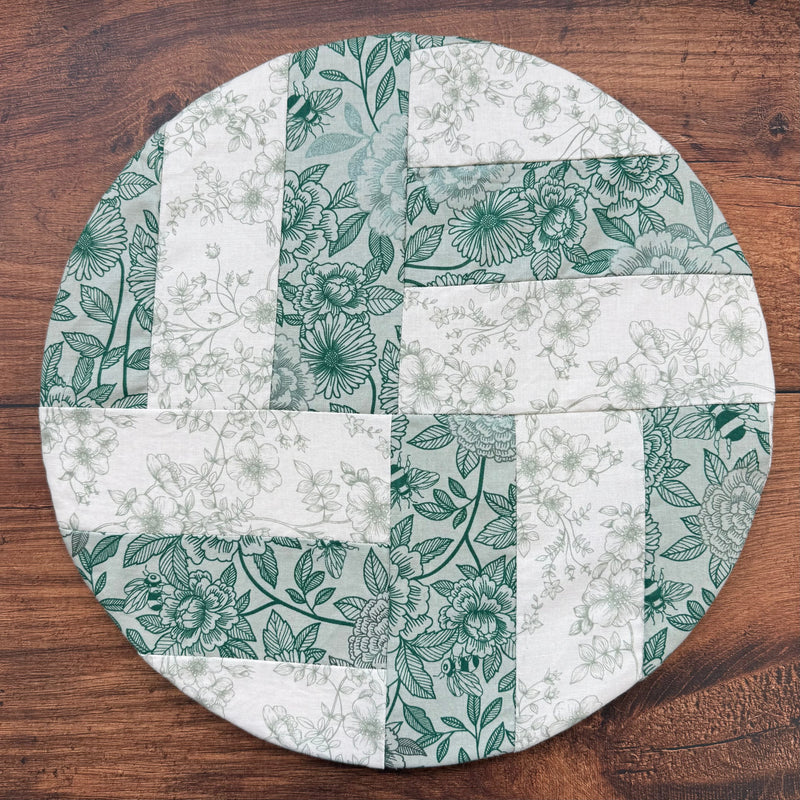 Large Reusable Cotton Bowl Cover | Eco-Friendly Kitchen Cover-zoom-