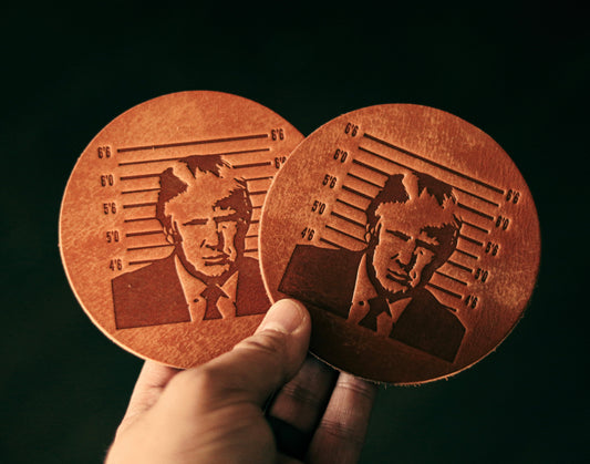 Mugshot Circle Coaster