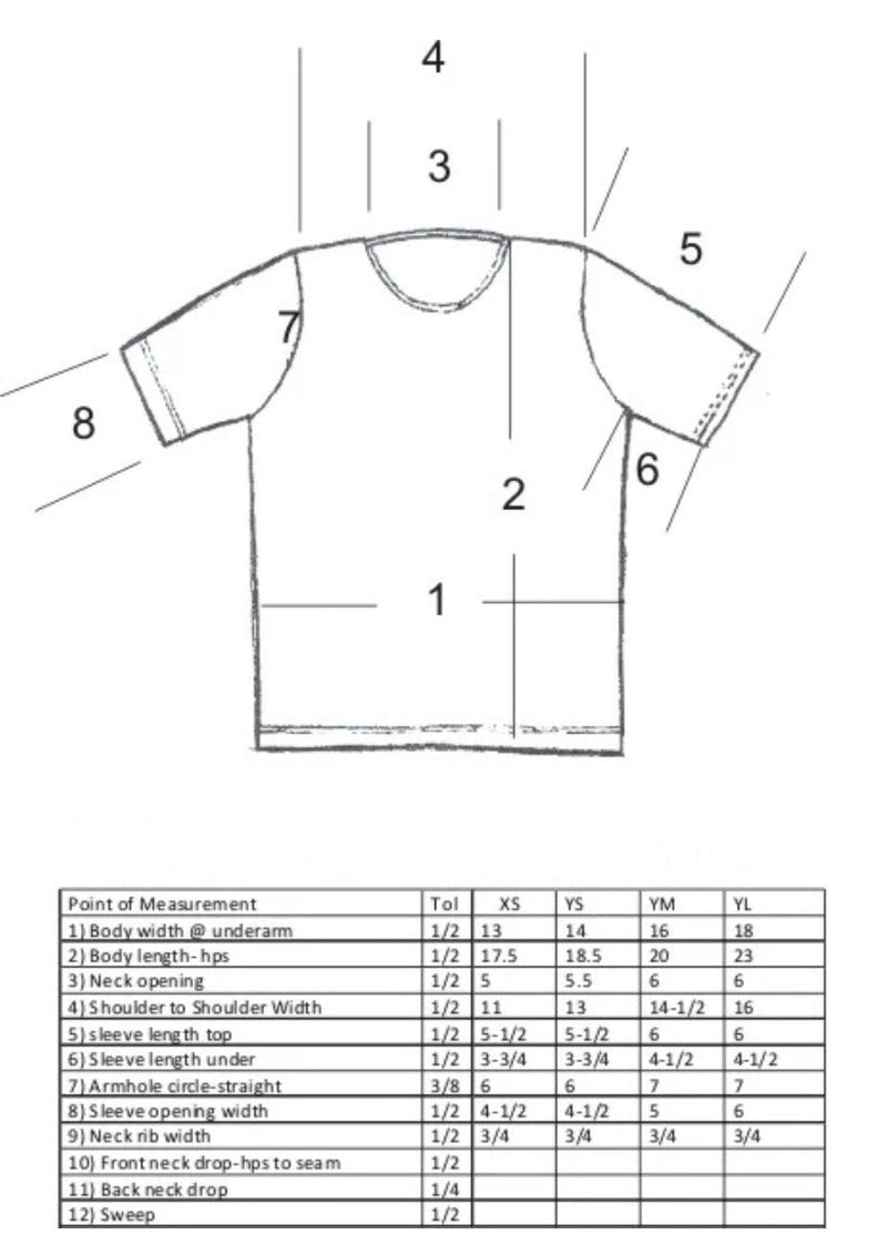 Organic Cotton Short Sleeve Kids T-Shirt | Undyed-zoom-