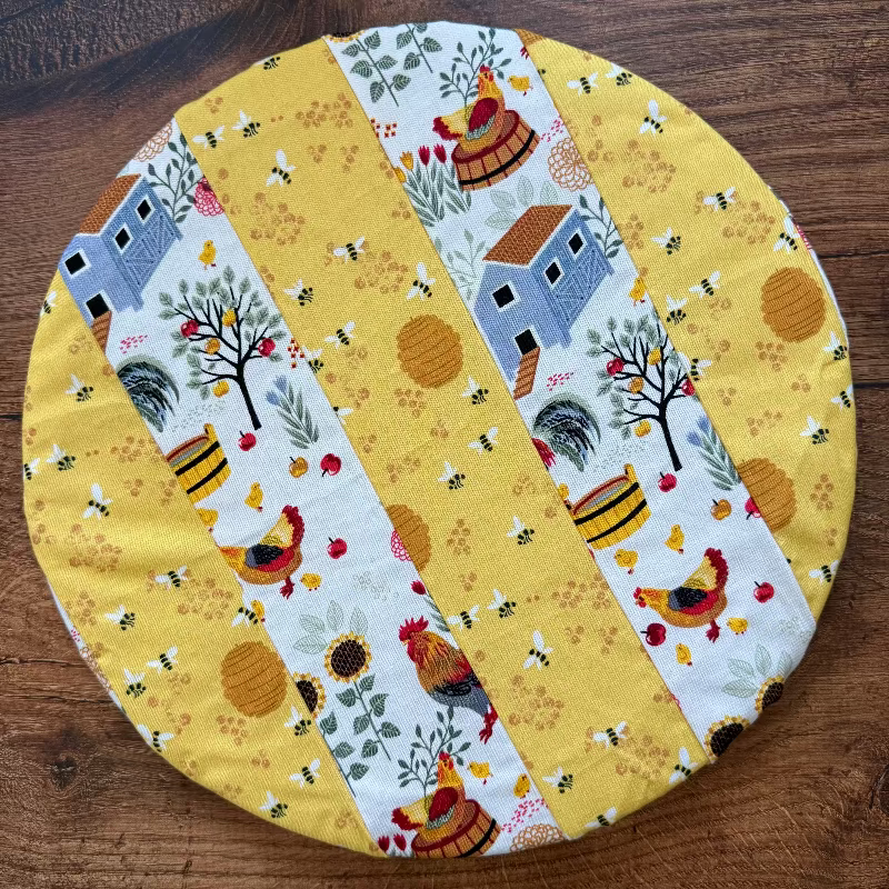 Medium Reusable Cotton Bowl & Banneton Cover | Eco - Friendly Kitchen Cover - Aware House