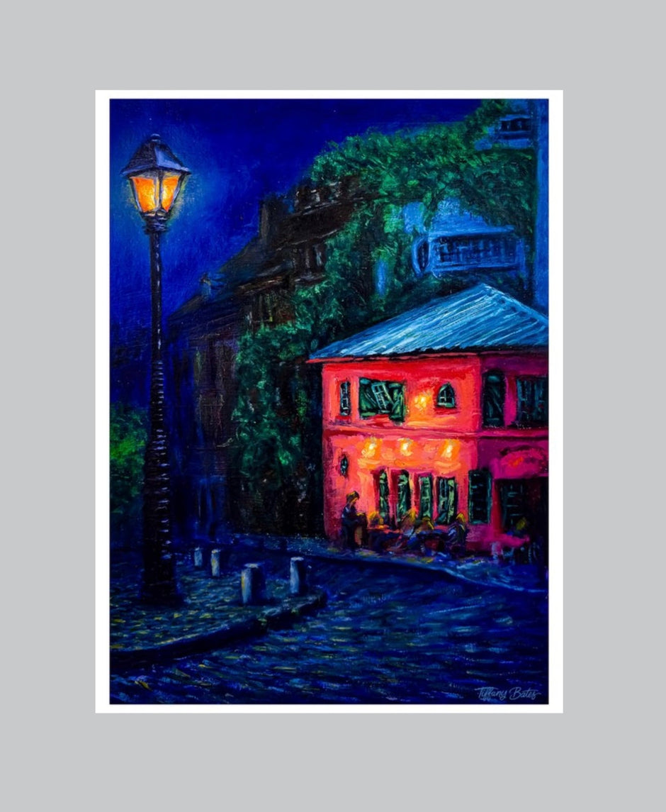 Cafe After Dark | Fine Art Print | Multiple Sizes