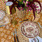 Laurel Tablecloth in Goldenrod