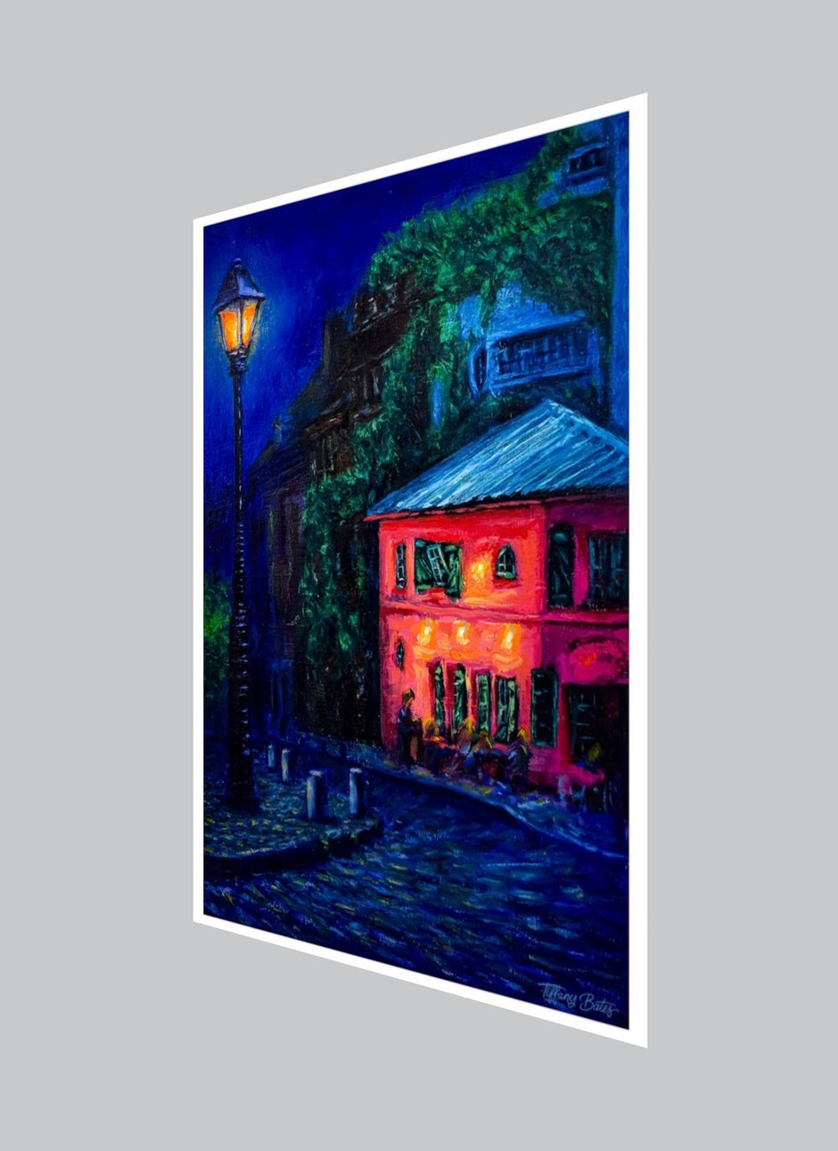 Cafe After Dark | Fine Art Print | Multiple Sizes