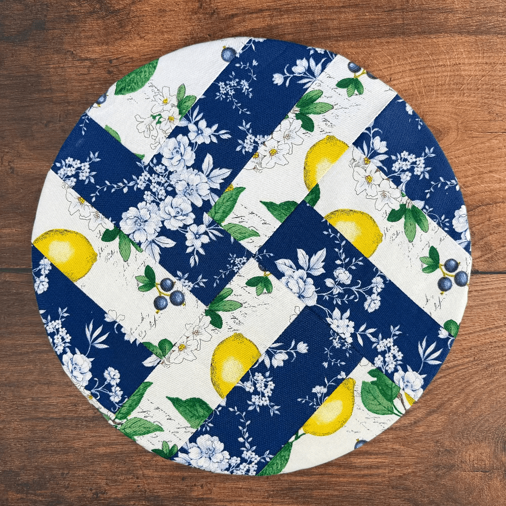 Large Reusable Cotton Bowl Cover | Eco - Friendly Kitchen Cover - Aware House