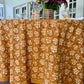 Laurel Tablecloth in Goldenrod