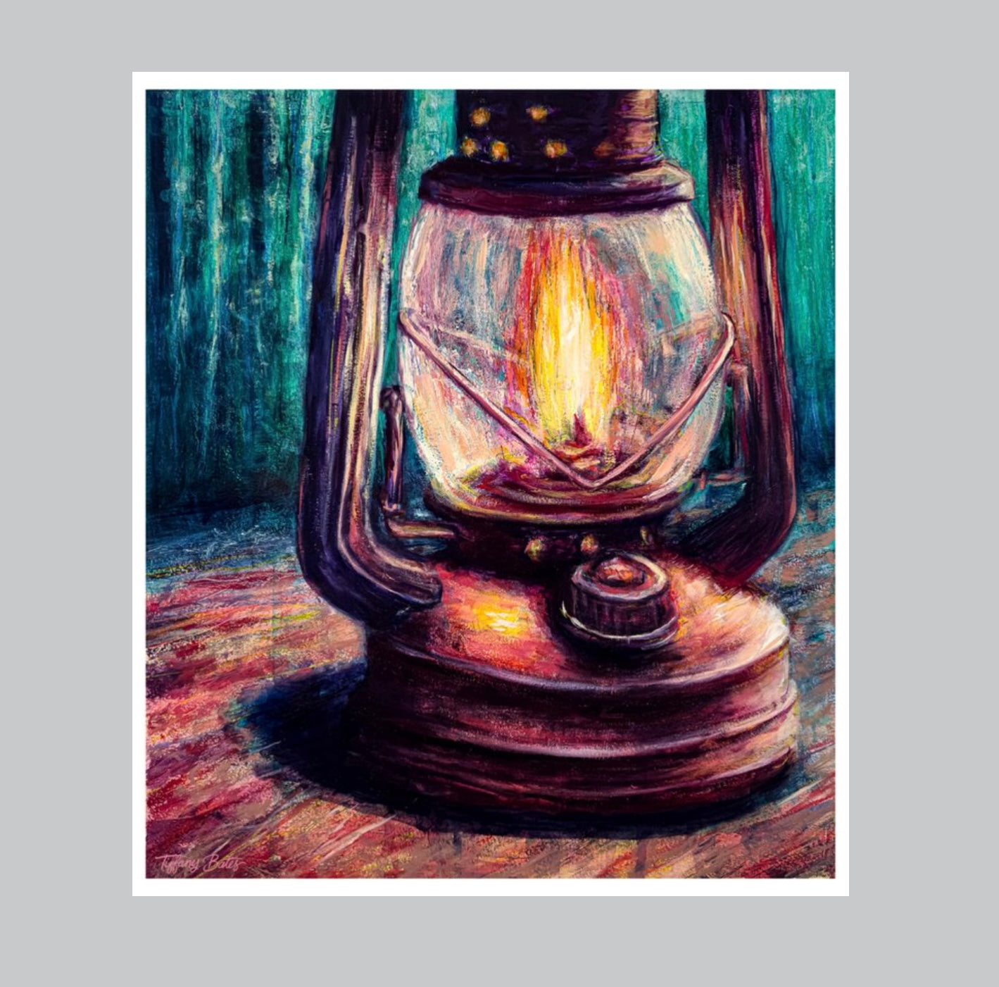 Camp Lantern’s Glow | Fine Art Print-zoom-1
