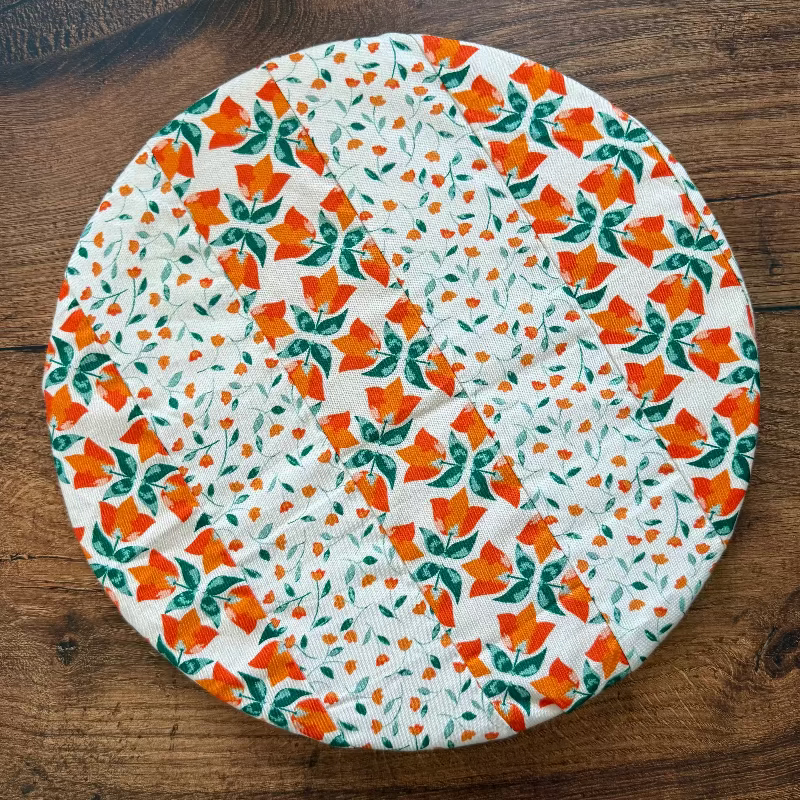 Medium Reusable Cotton Bowl & Banneton Cover | Eco - Friendly Kitchen Cover - Aware House