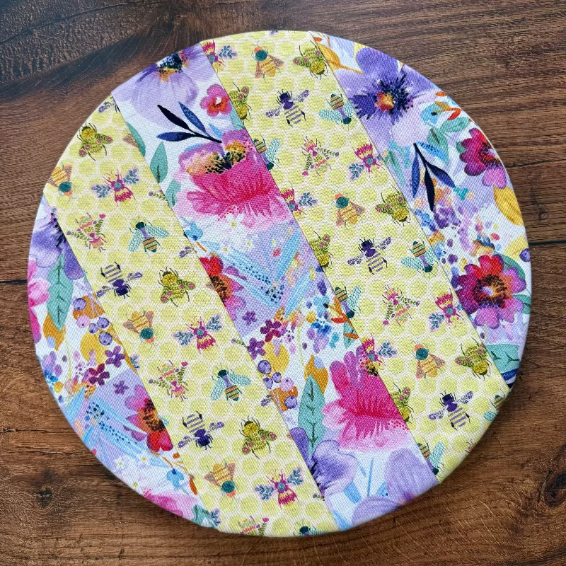 Medium Reusable Cotton Bowl & Banneton Cover | Eco-Friendly Kitchen Cover-zoom-
