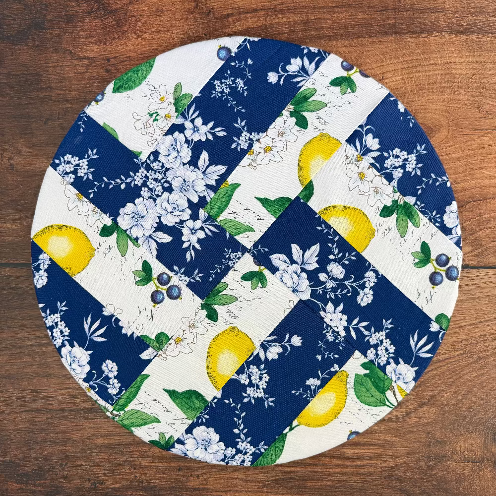 Large Reusable Cotton Bowl Cover | Eco-Friendly Kitchen Cover-8
