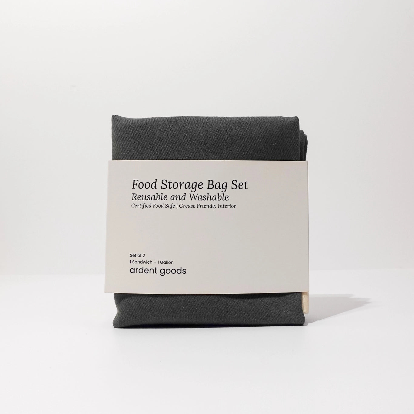 Organic Reusable Food Bag Set