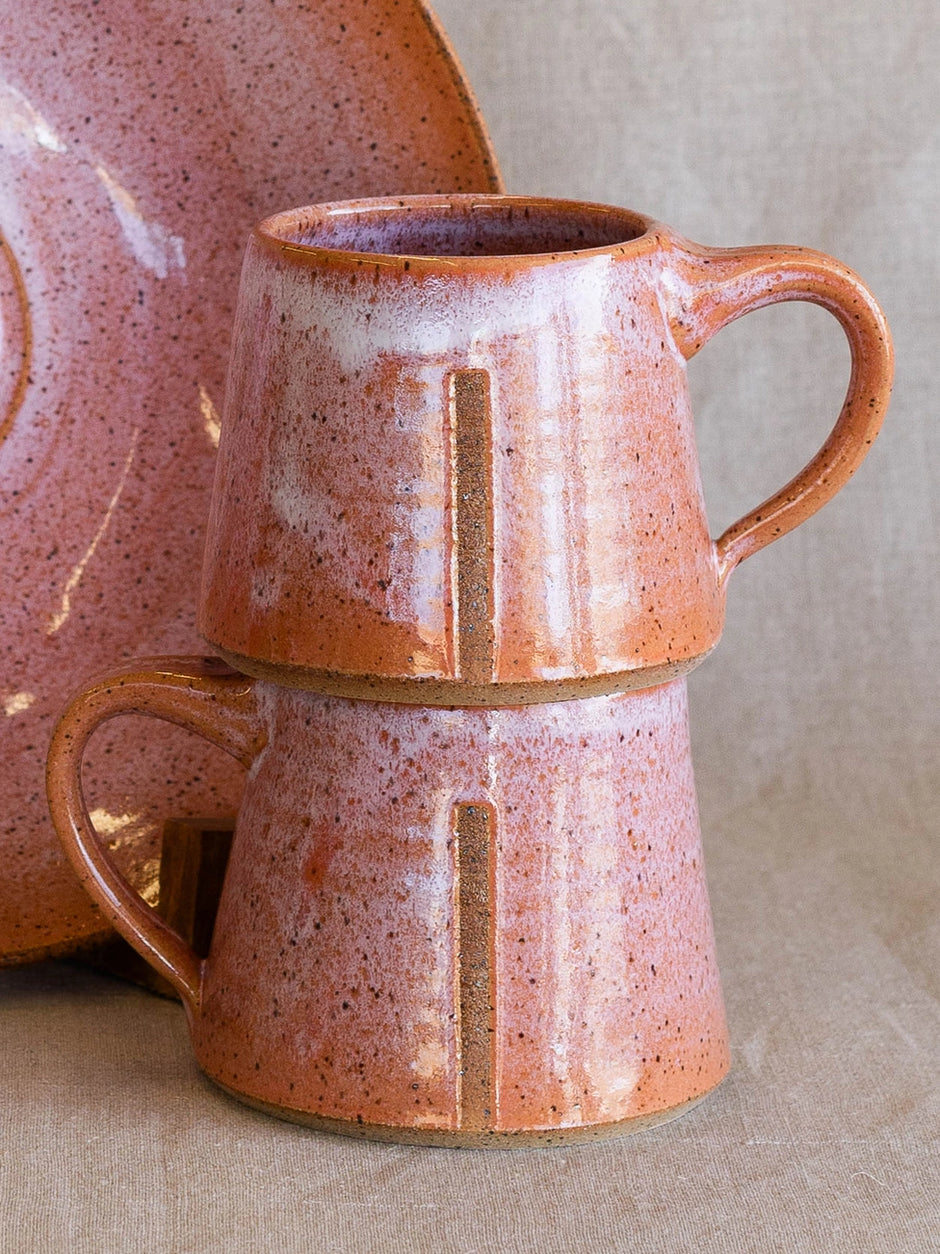 Glossy Pink Mug