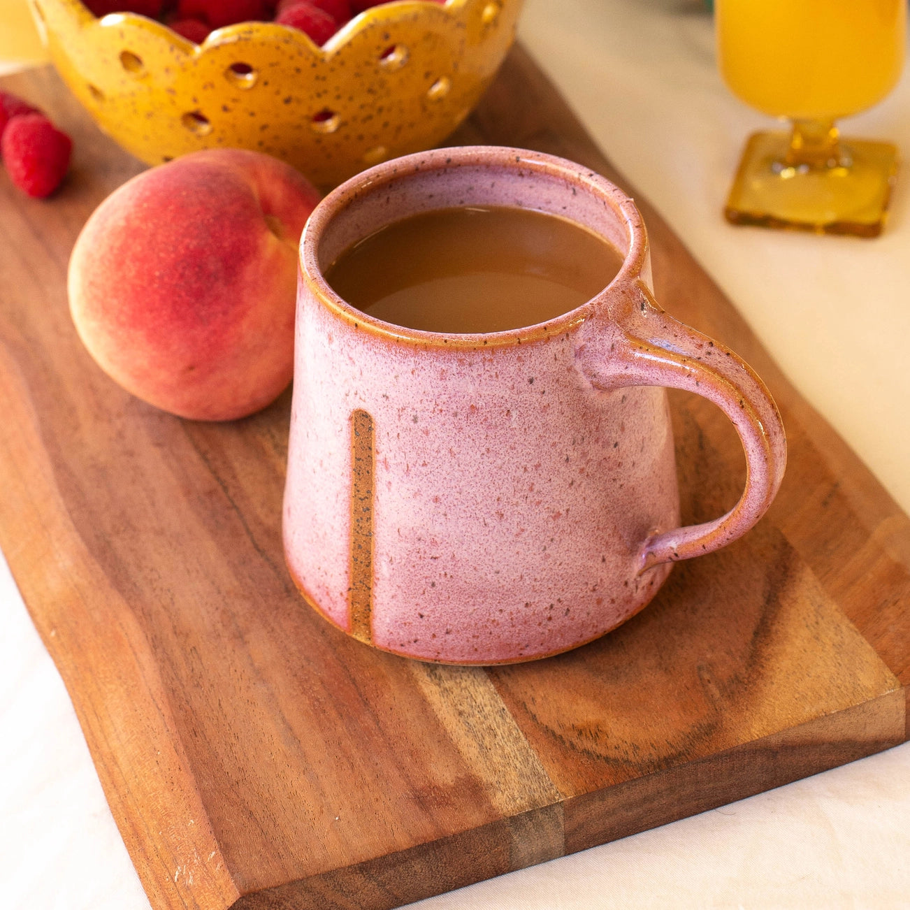 Glossy Pink Mug | Shop ZZIEE Ceramics on Aware House