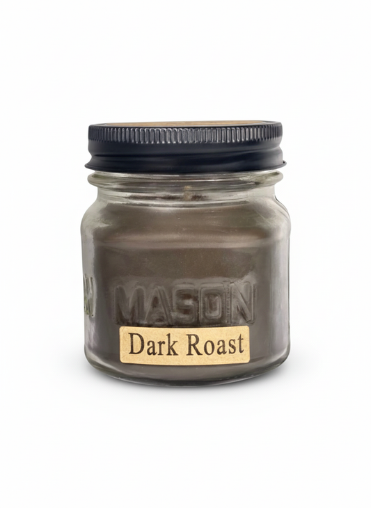 Dark Roast Coffee Candle | Half Pint